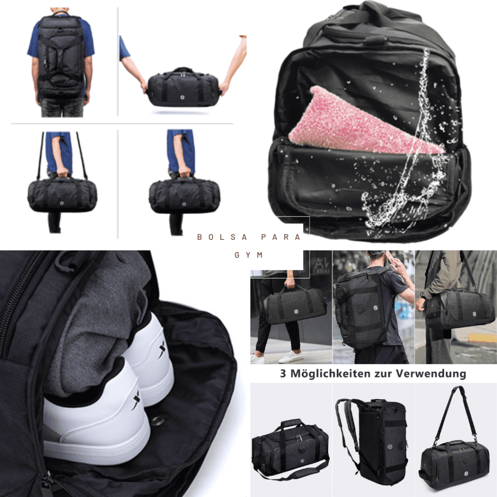 bolsa de gimnasio regalo practico para hombres activos