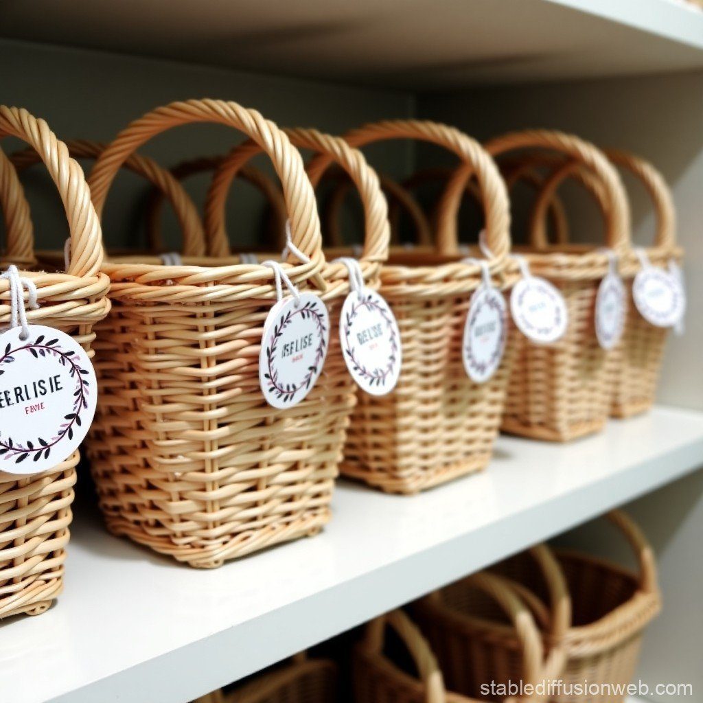 Cestas con productos locales para eventos al aire libre
