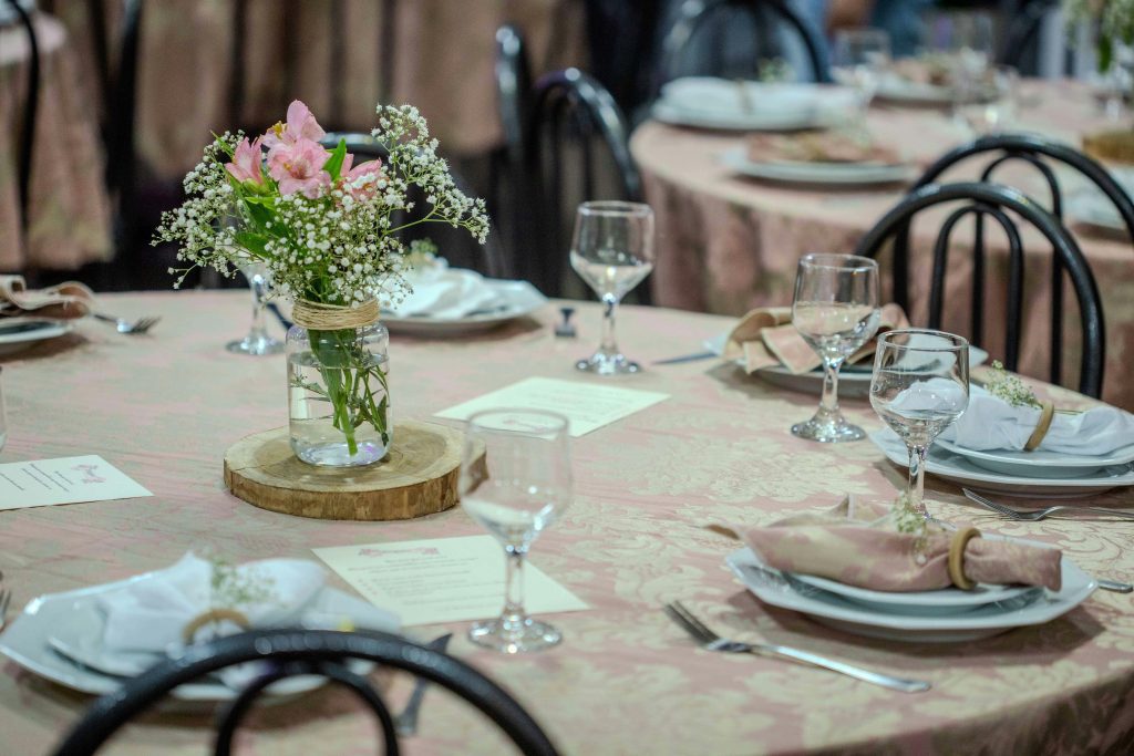 centros de mesa para boda sencillos y elegantes
