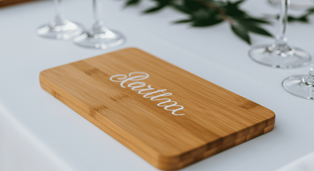original place cards wedding