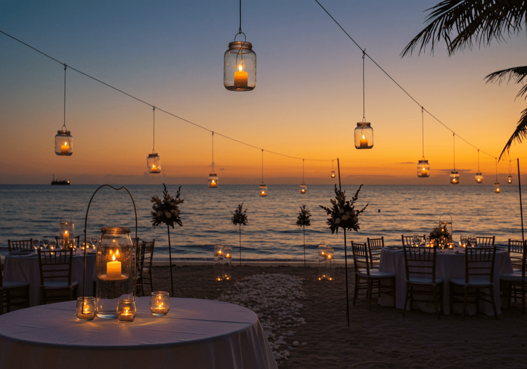 Boda al atardecer