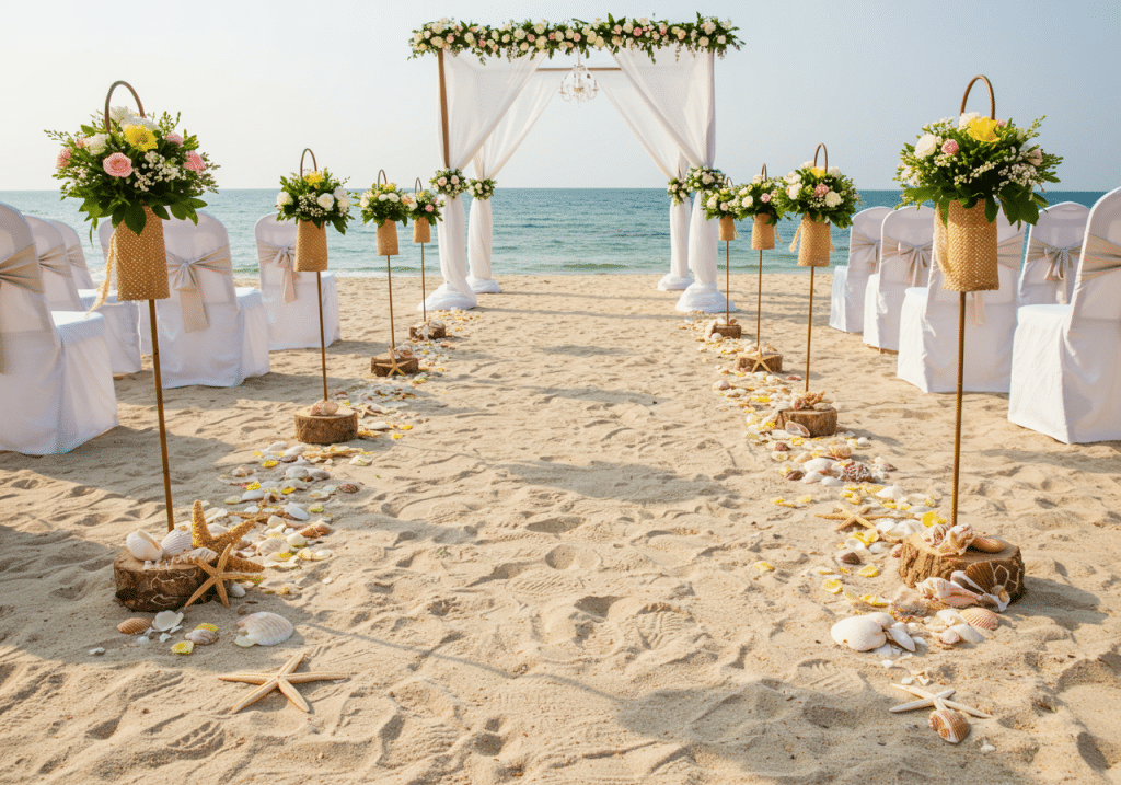 Boda en la playa