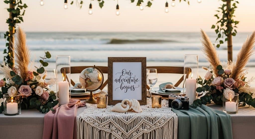 Decoracion boda playera