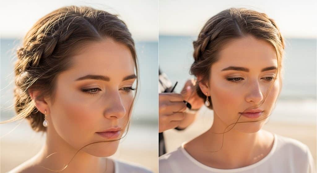 Maquillaje boda playera