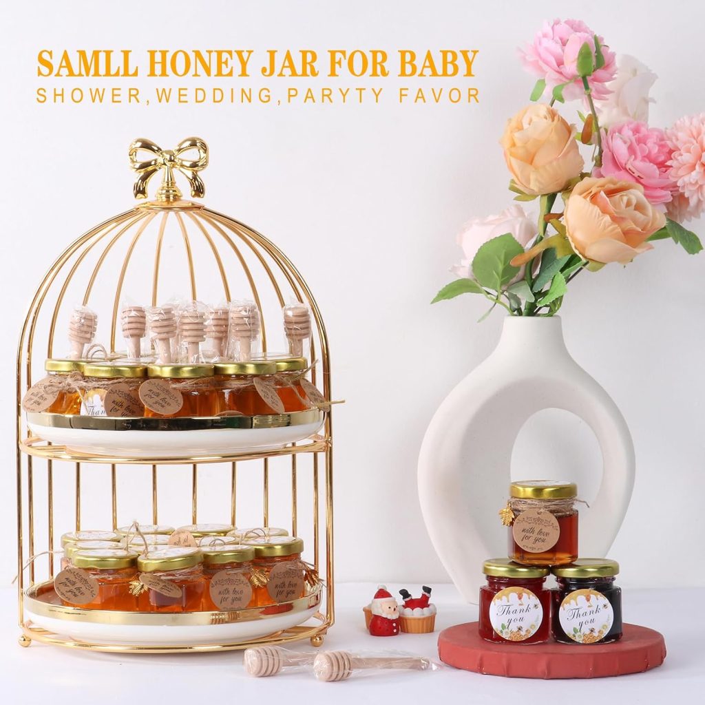 Frascos de miel souvenir baby shower